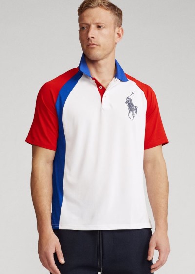 Camisa Polo Polo Ralph Lauren Big Pony Tech Piqué Homem 31564-JSLA